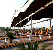 收費站網架案例